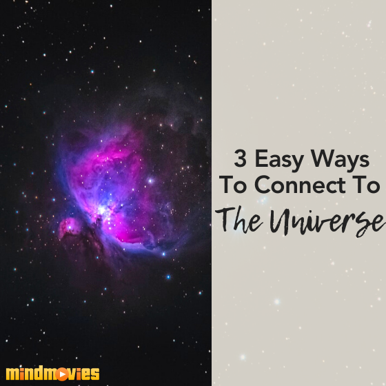 [Infographic] 3 Easy Steps To Powerfully Connect To The Universe