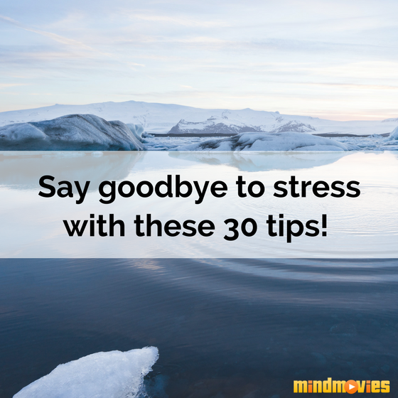 Eliminate stress with calm water