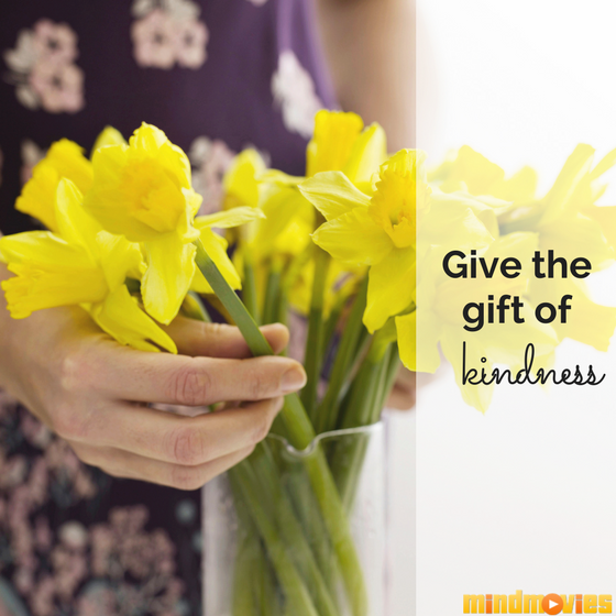 giving kindness through flowers